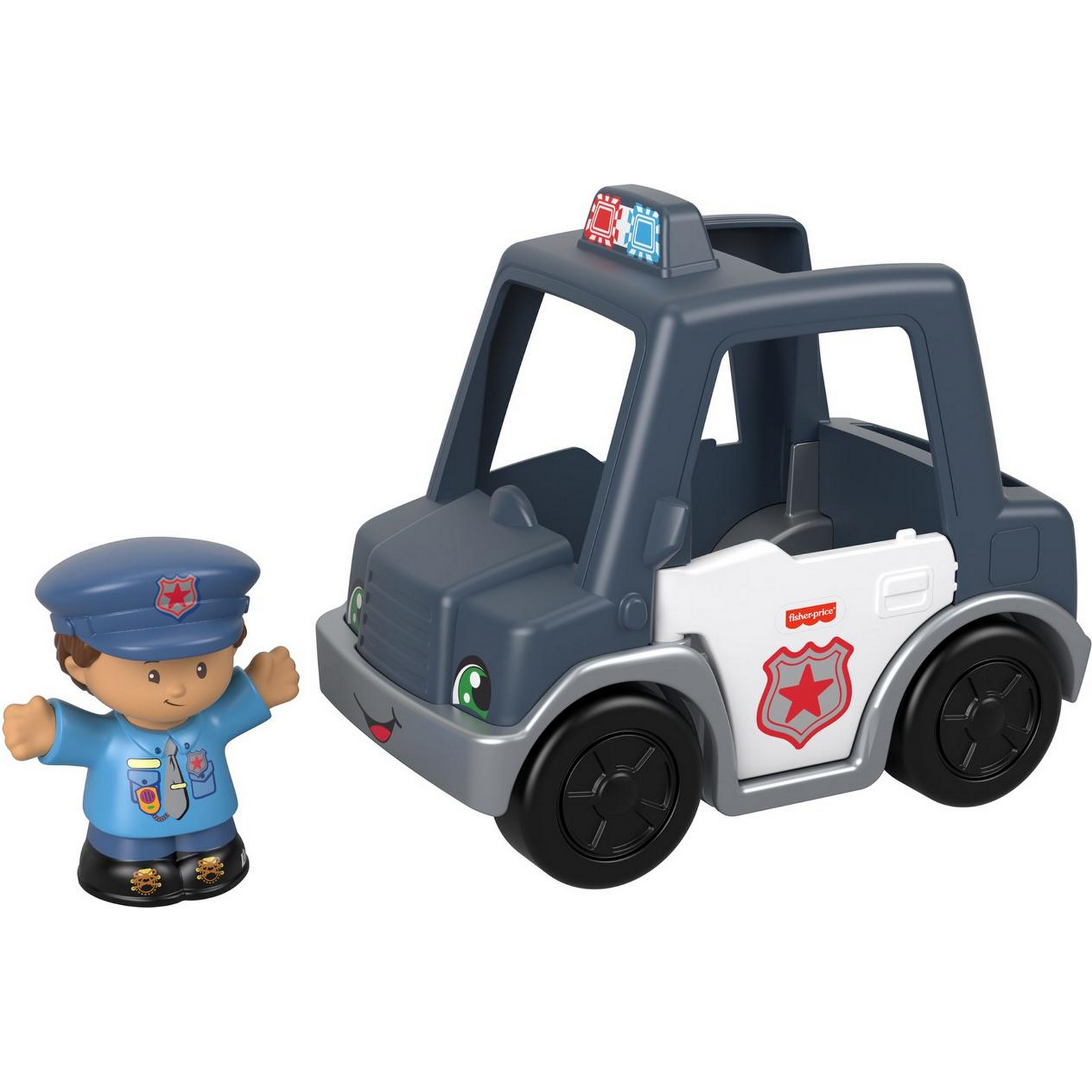 Игрушка Fisher Price Полицейский автомобиль с фигуркой GKP63 - фото 4