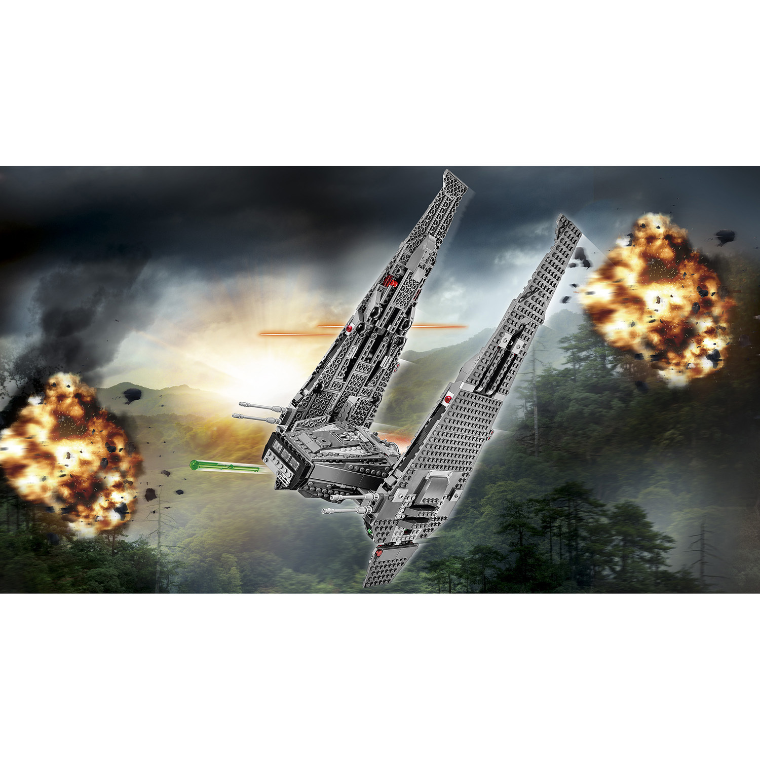 Конструктор LEGO Star Wars TM Командный шаттл Кайло Рена (Kylo Ren's Command Shuttle™) (75104) - фото 4