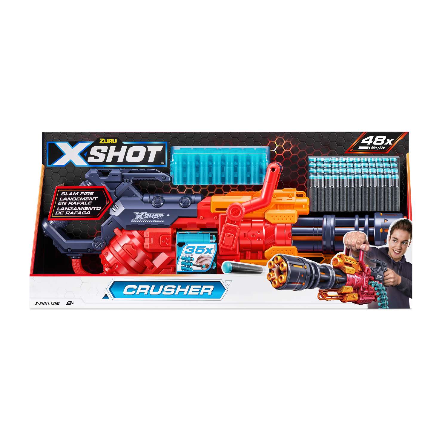 Набор для стрельбы X-SHOT  Разрушитель 36382-2022 - фото 6