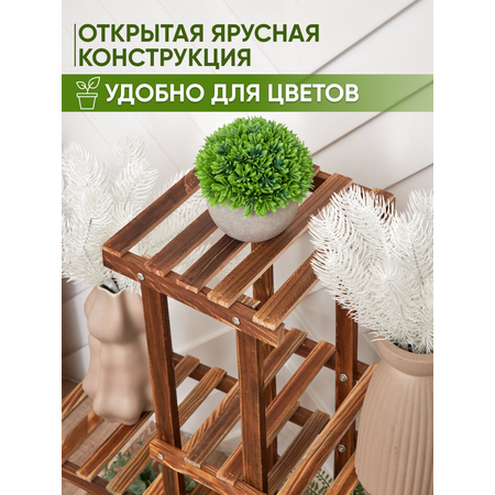 Подставка для растений oqqi на колесиках