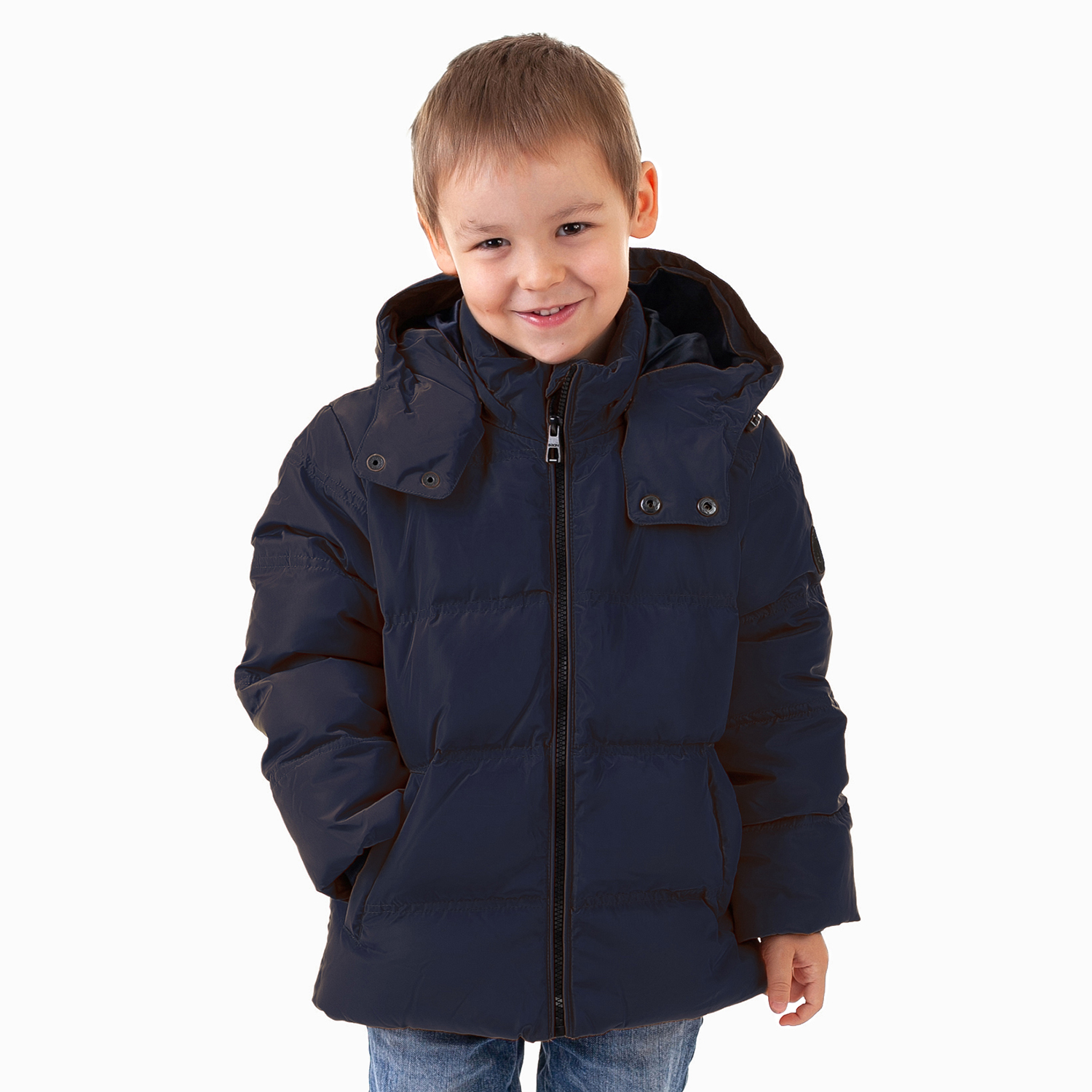 Пуховик Baon BK508505 / DEEP NAVY - фото 1