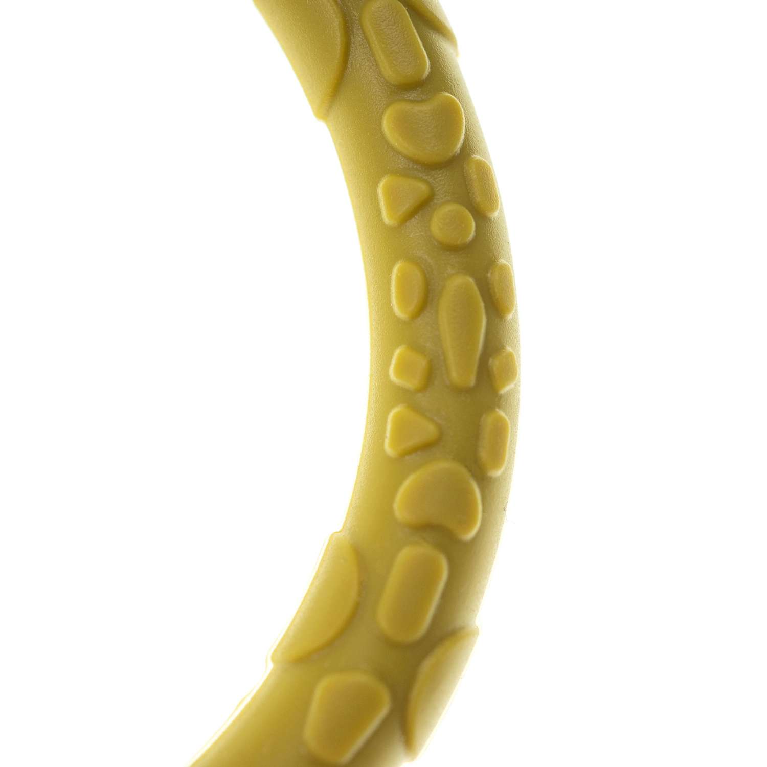 Погремушка-прорезыватель Miyoumi силиконовый Жирафик - Mustard - фото 3
