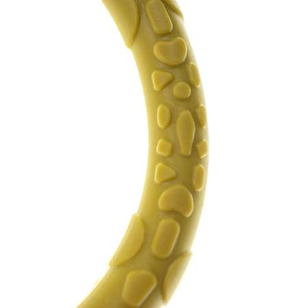 Погремушка-прорезыватель Miyoumi силиконовый Жирафик - Mustard