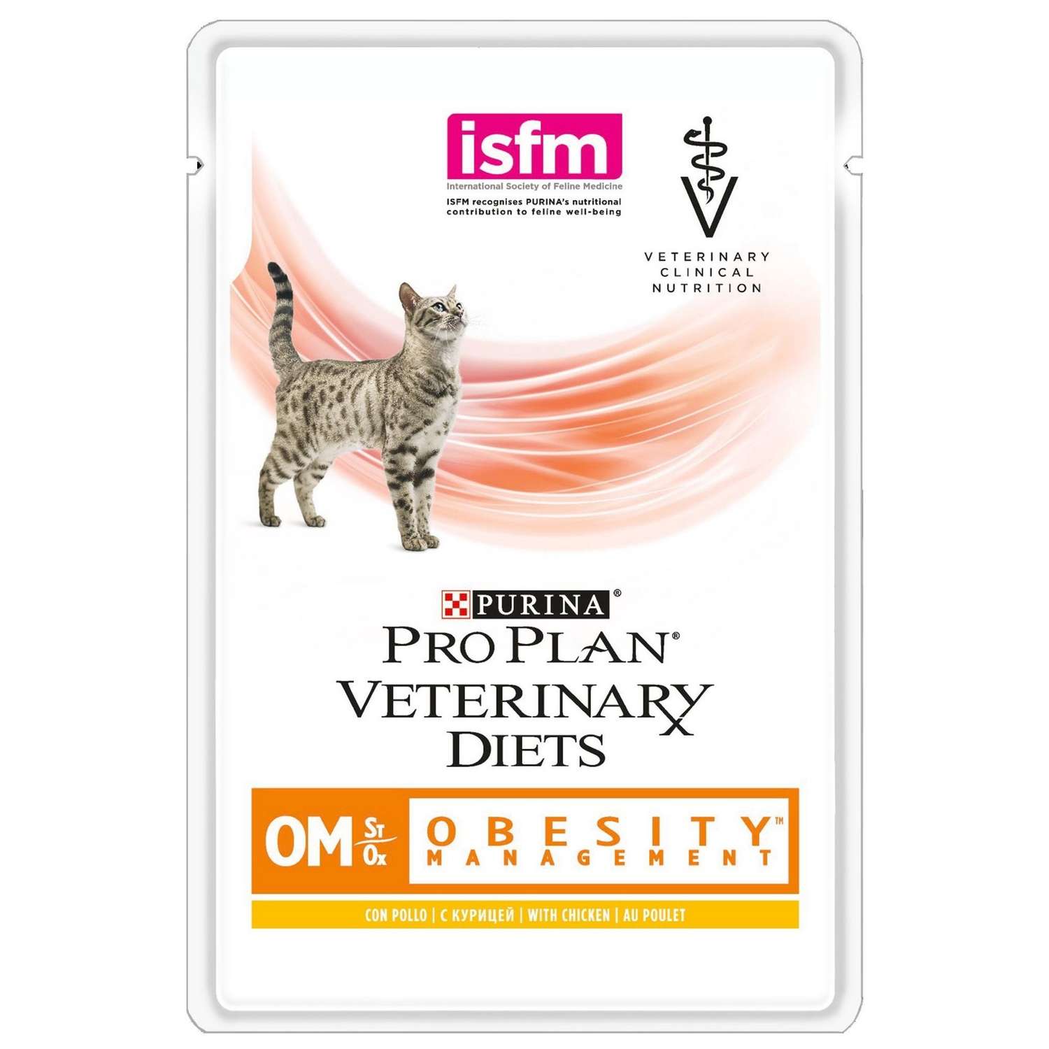 Корм для кошек Purina Pro Plan Veterinary diets Obesity Management курица 85г - фото 1
