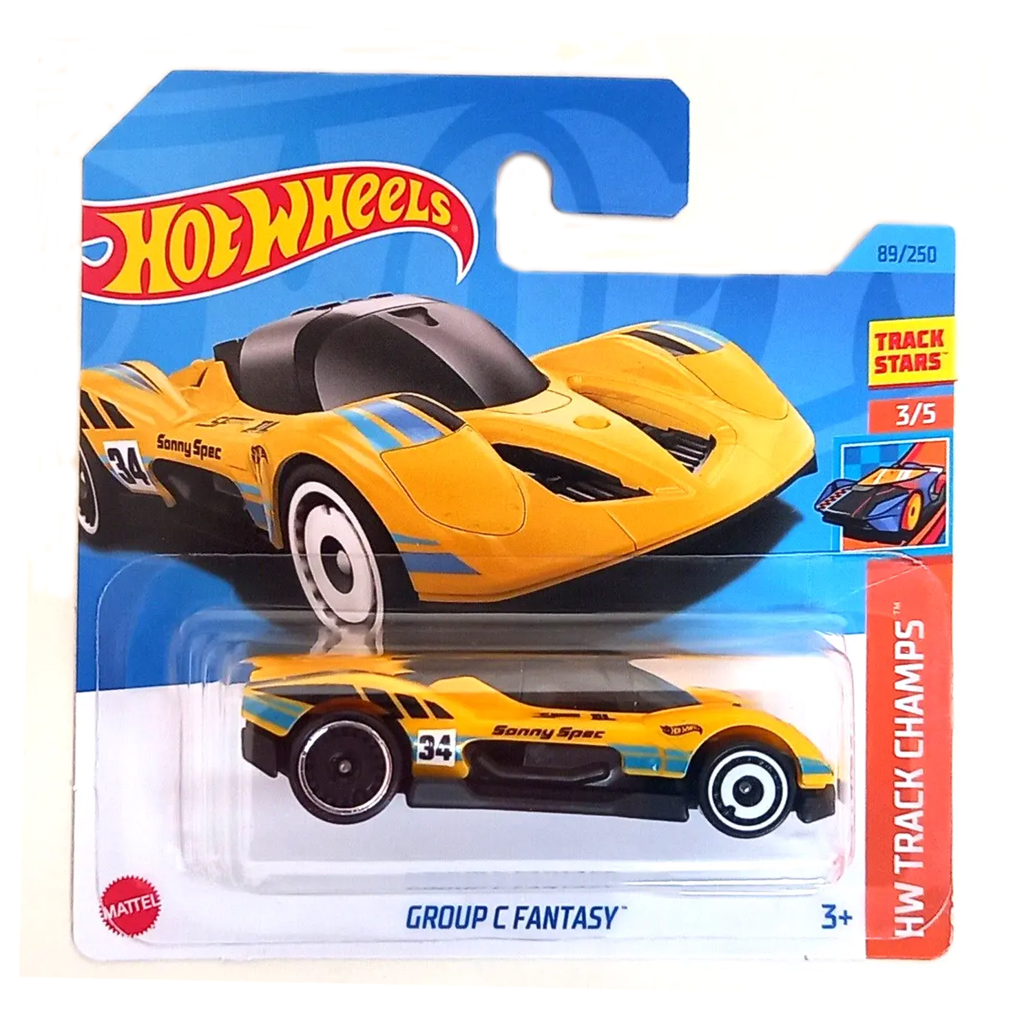 Автомобиль Hot Wheels 1:64 без механизмов 5785-A89-HKK39 - фото 1