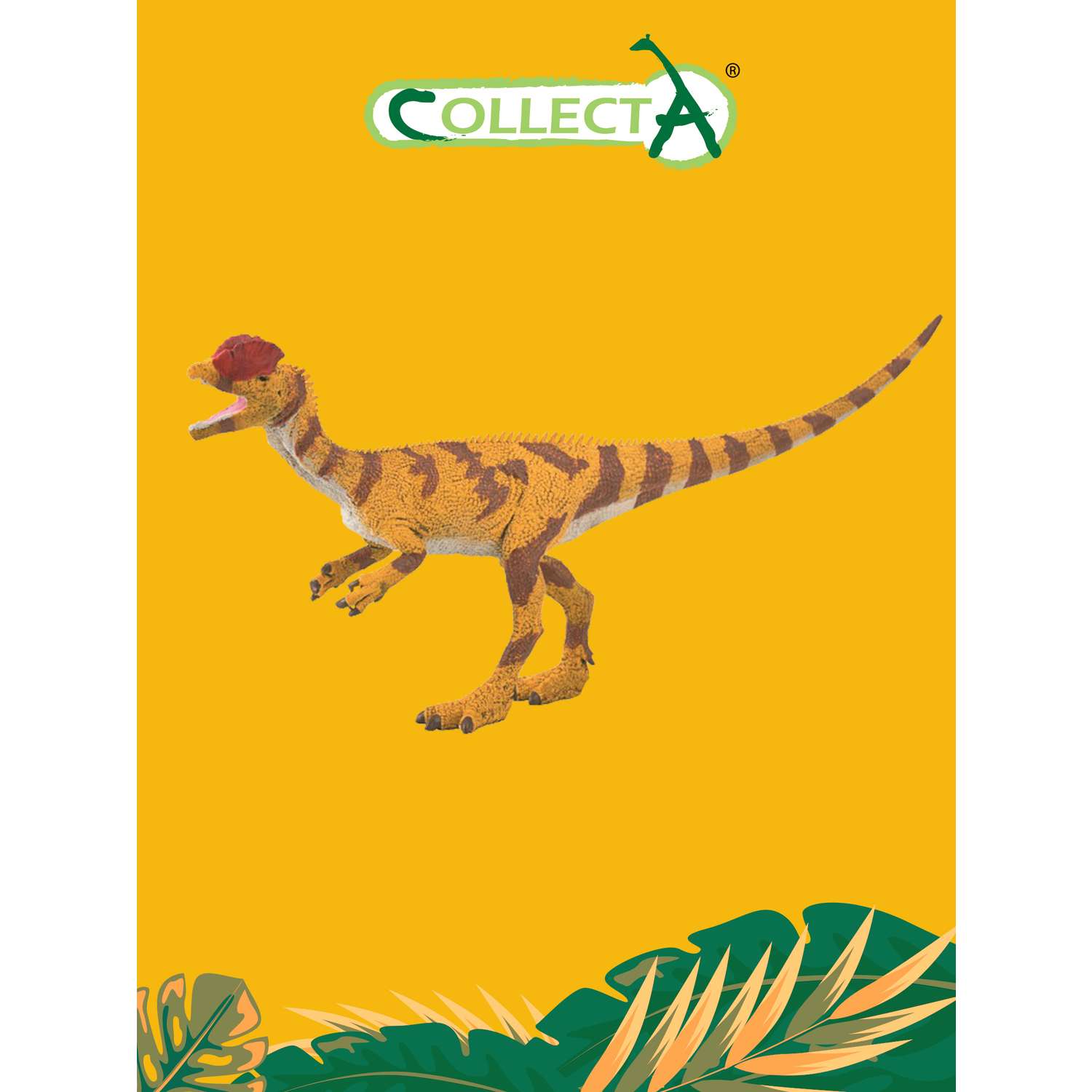 Фигурка животного Collecta Динозавр Дилофозавр - фото 1