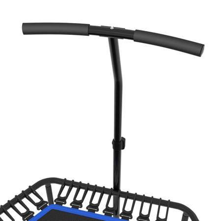 Батут FITNESS Blue UNIX line спортивный с ручкой диаметр 130 см до 130 кг фитнес батут джампинг батут