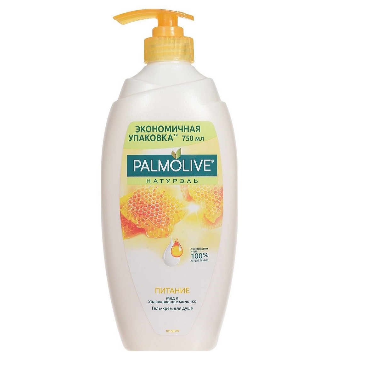 Гель для душа Palmolive Натурэль Мед и Молоко 750мл - фото 1