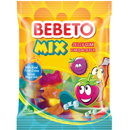 Мармелад жевательный Bebeto Oily Mix 70г