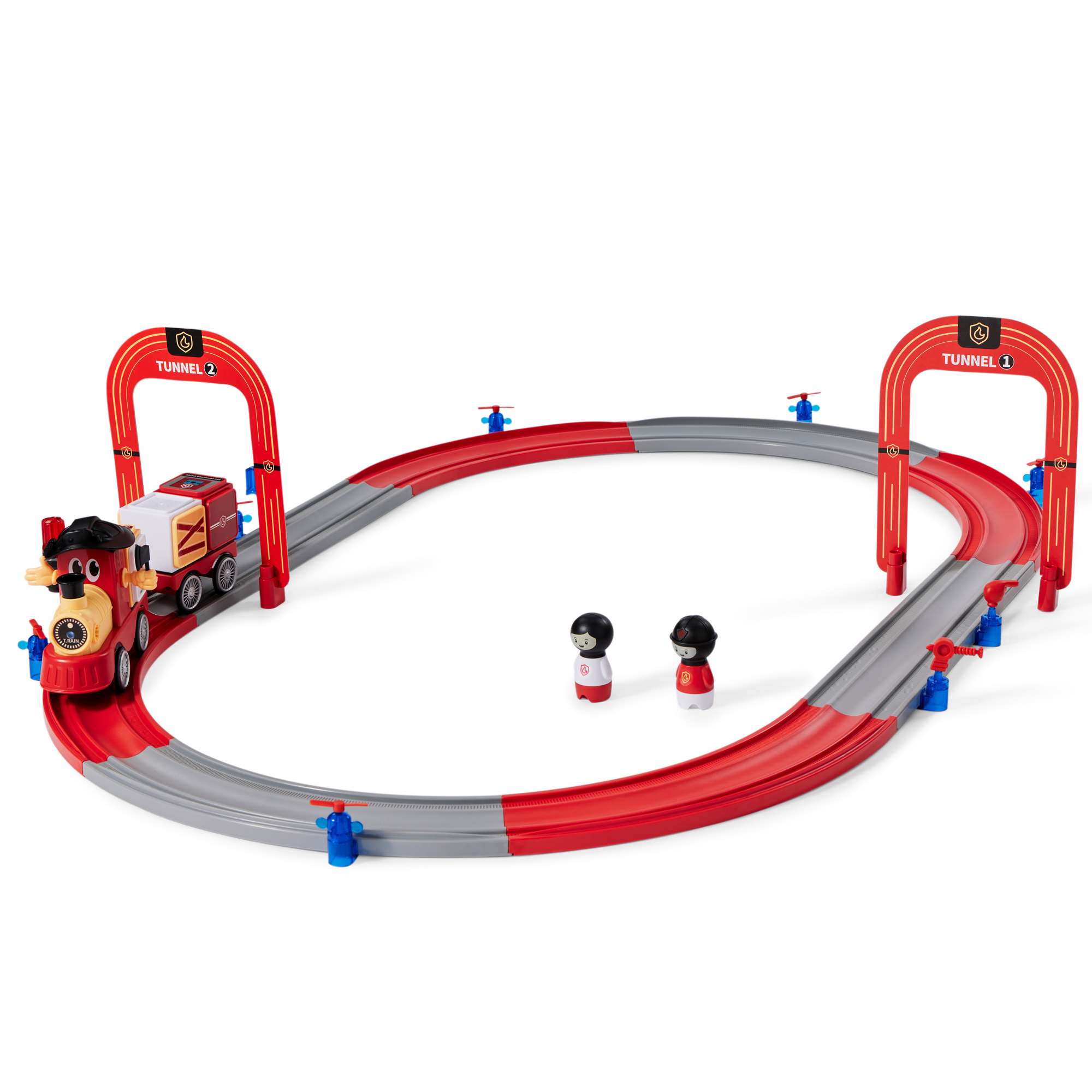 Игровой набор железная дорога Happy Baby FIRE TRAIN 331916_red - фото 18