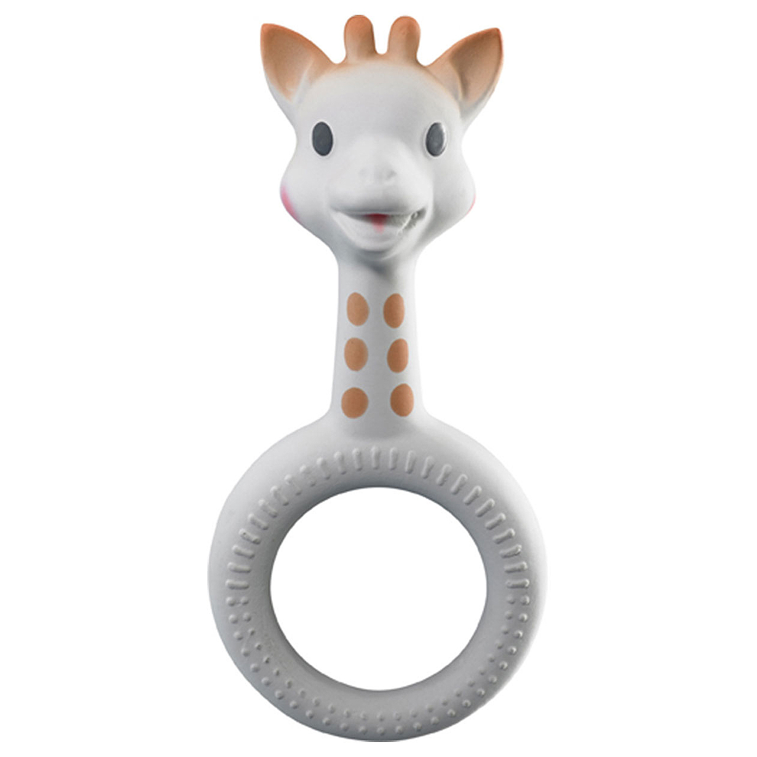 Прорезыватель Sophie La Girafe Кольцо-силикон Жирафик 220117 - фото 1