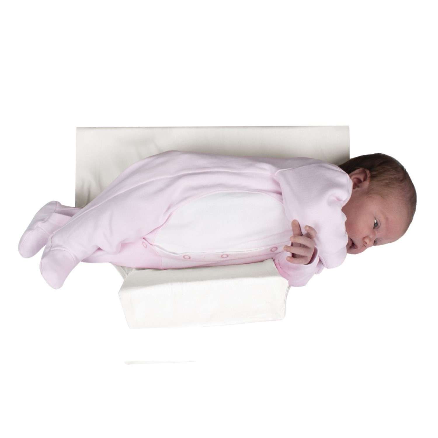 Подушка-позиционер SEVIBEBE с валиками для комфортного сна новорожденных 0+ - фото 2