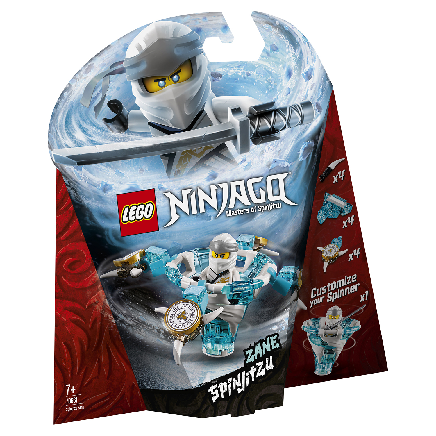 Конструктор LEGO Ninjago Зейн мастер Кружитцу 70661 - фото 2