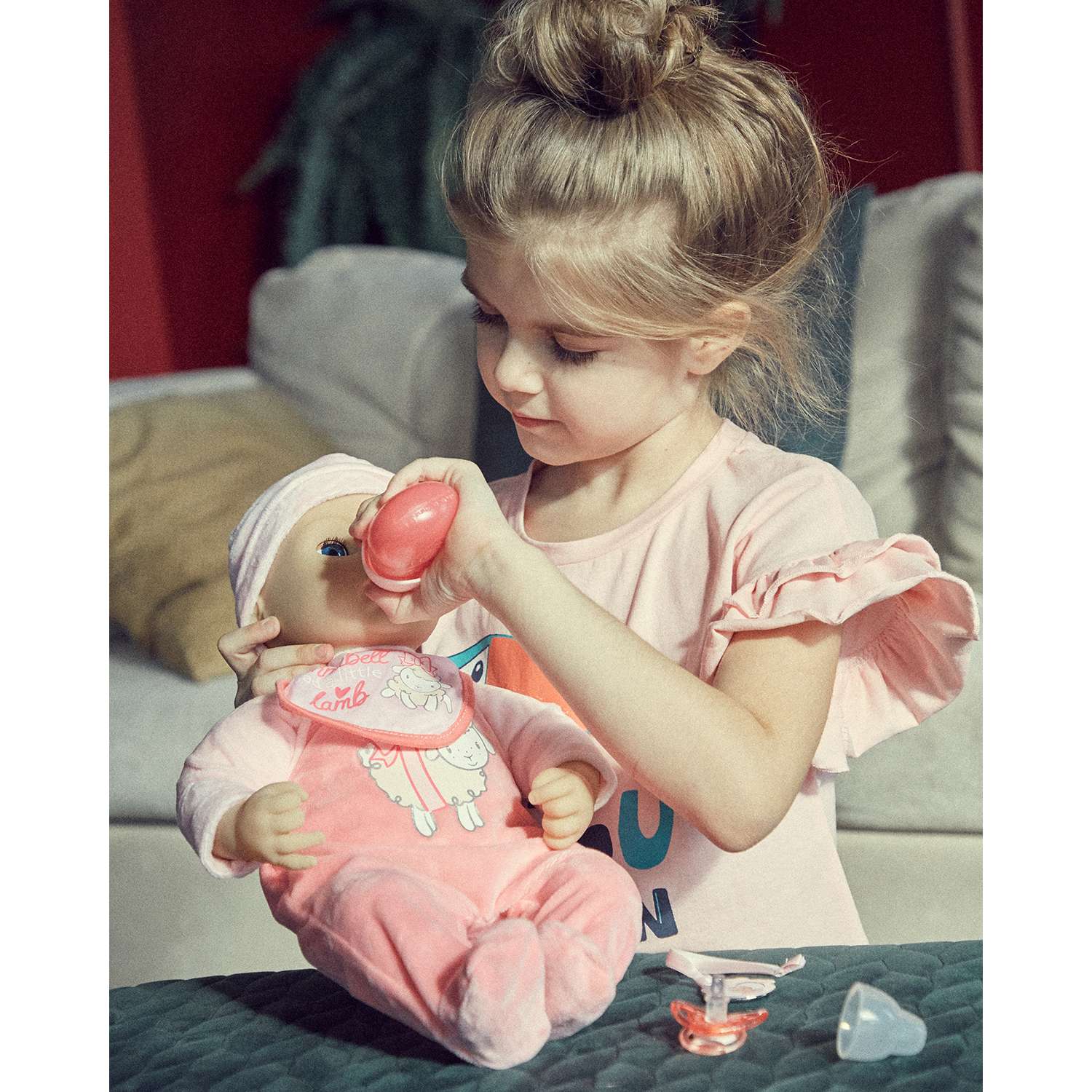 Кукла Zapf Creation Baby Anabelle многофункциональная 702-628 702-628 - фото 5