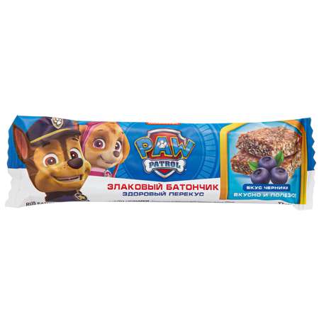 Батончик Paw Patrol злаковый 30г с 3лет