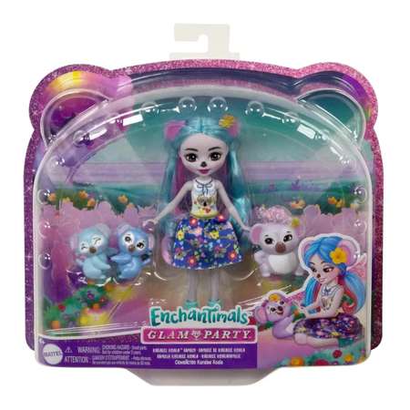 Игровой набор с куклой Enchantimals Семья Карали Коалы HNT61