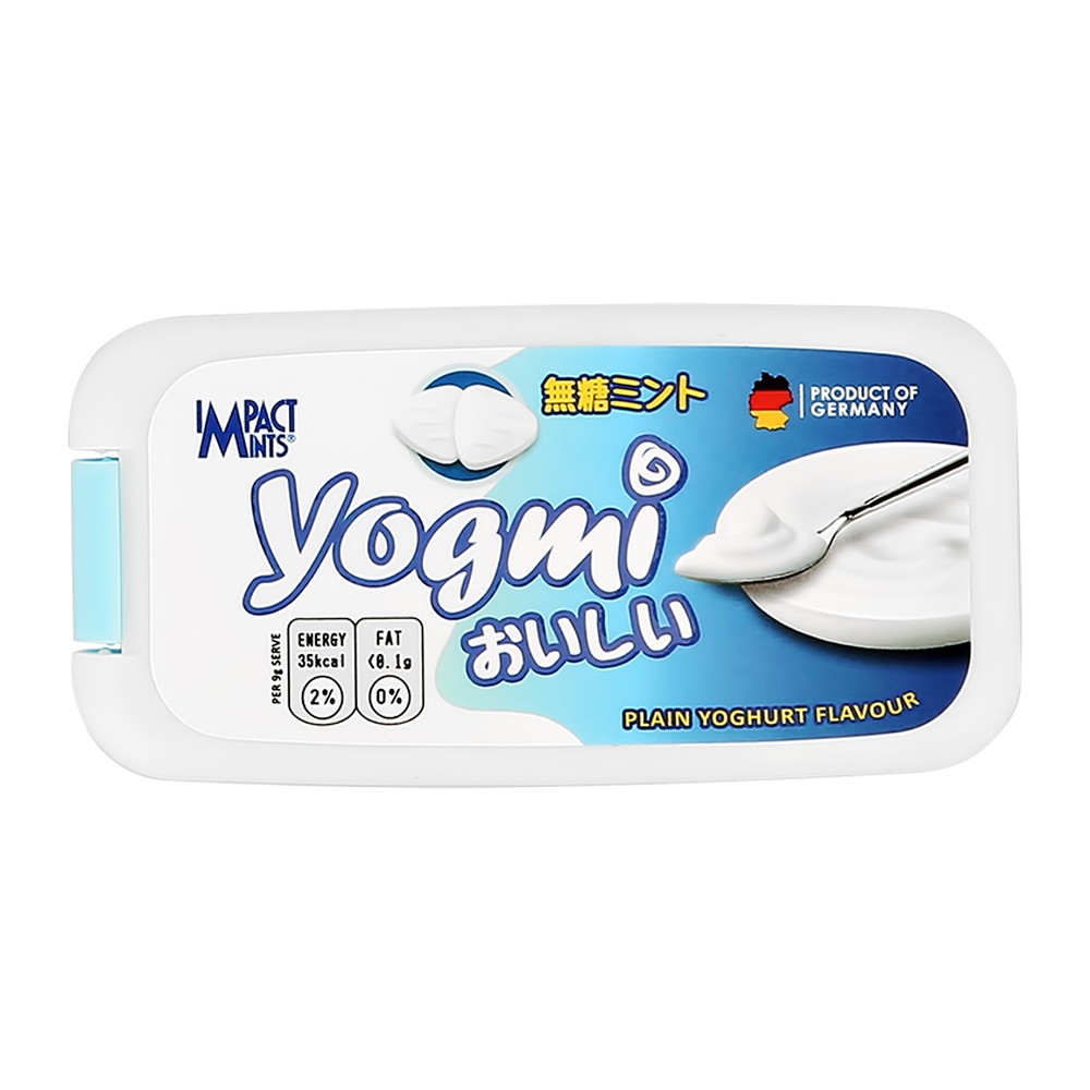 Освежающие драже IMPACT Mints Yogmi без сахара со вкусом натурального йогурта 9 г - фото 1