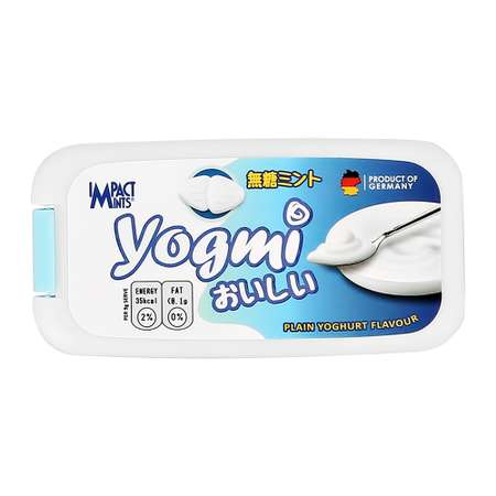Освежающие драже IMPACT Mints Yogmi без сахара со вкусом натурального йогурта 9 г