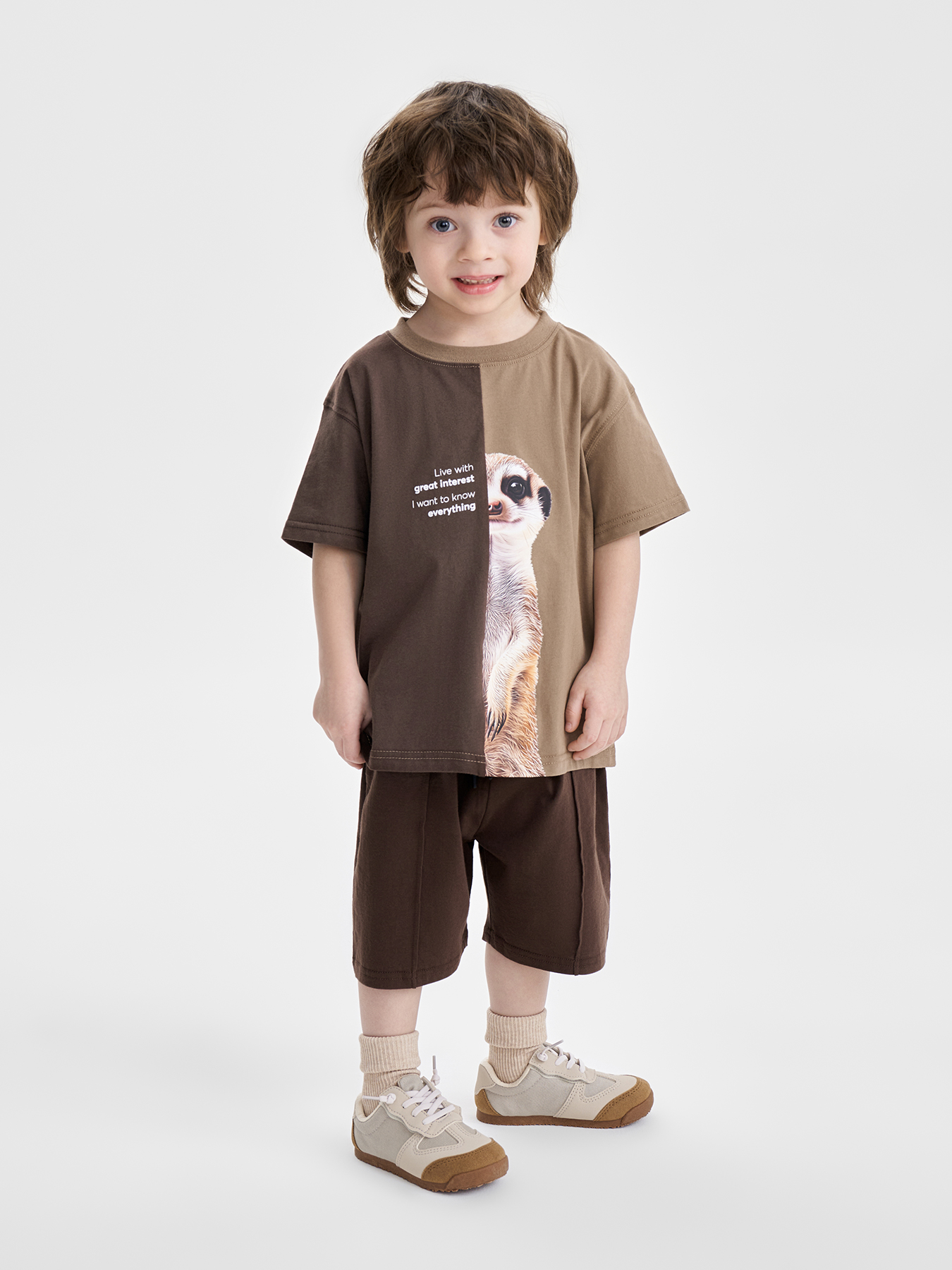 Шорты Happy Baby 88293-1_dark-brown - фото 11