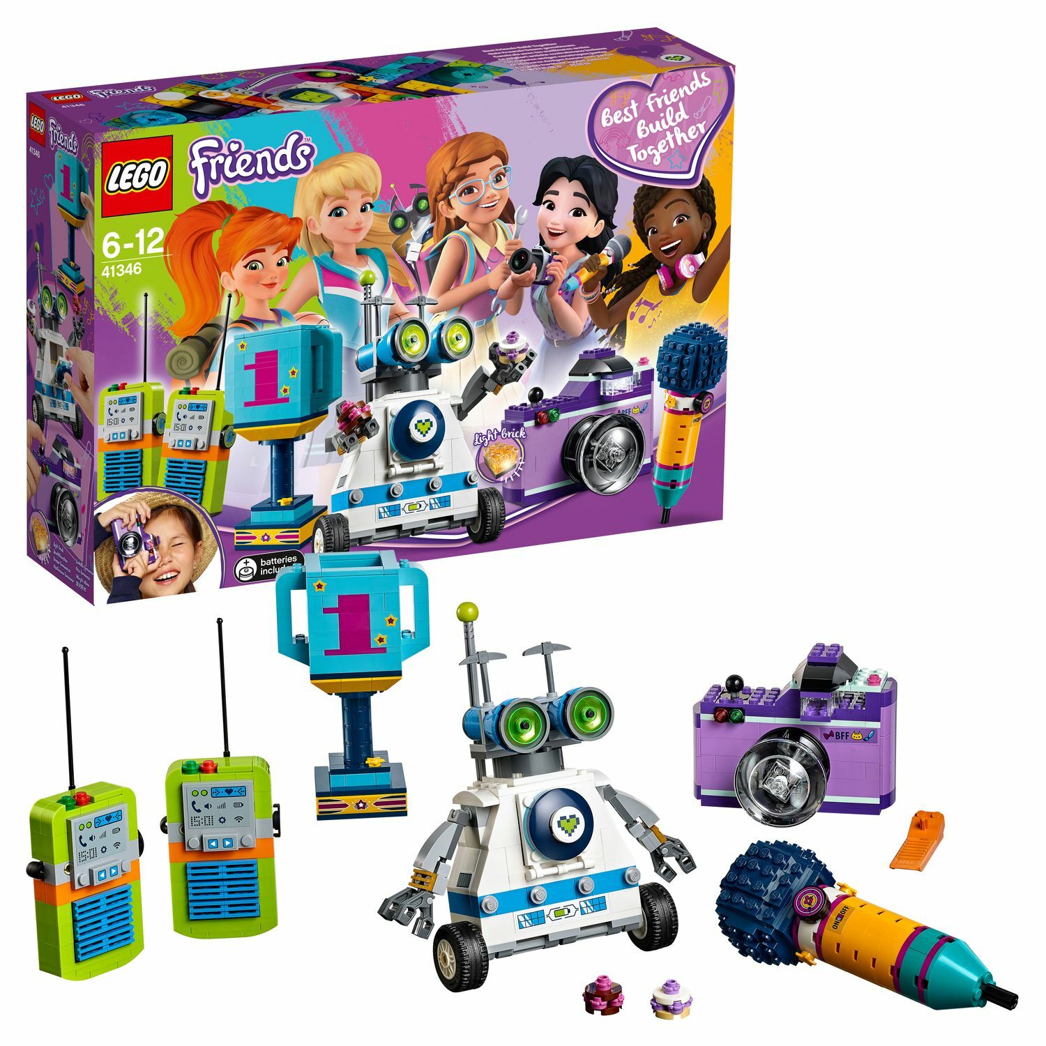 Конструктор LEGO Friends Шкатулка дружбы 41346 купить по цене 499 ₽ в  интернет-магазине Детский мир