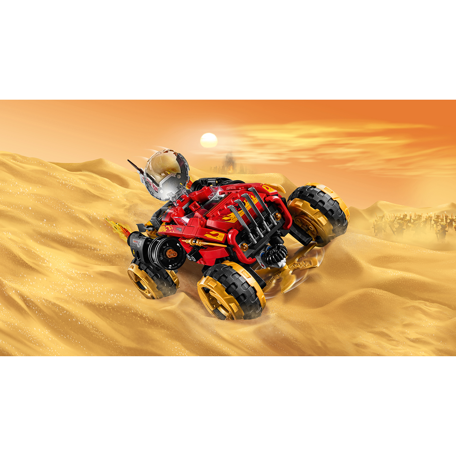 Конструктор LEGO Ninjago Внедорожник Катана 4*4 70675 - фото 8