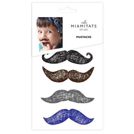 Переводные тату MIAMITATS mini. Mustache