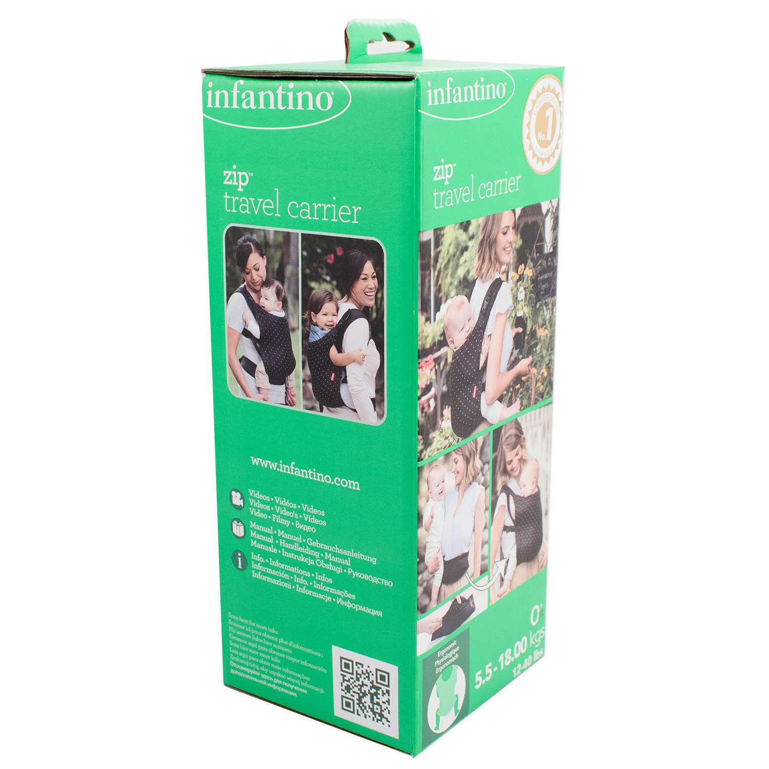 Рюкзак-кенгуру INFANTINO для переноски малыша 005308 - фото 4