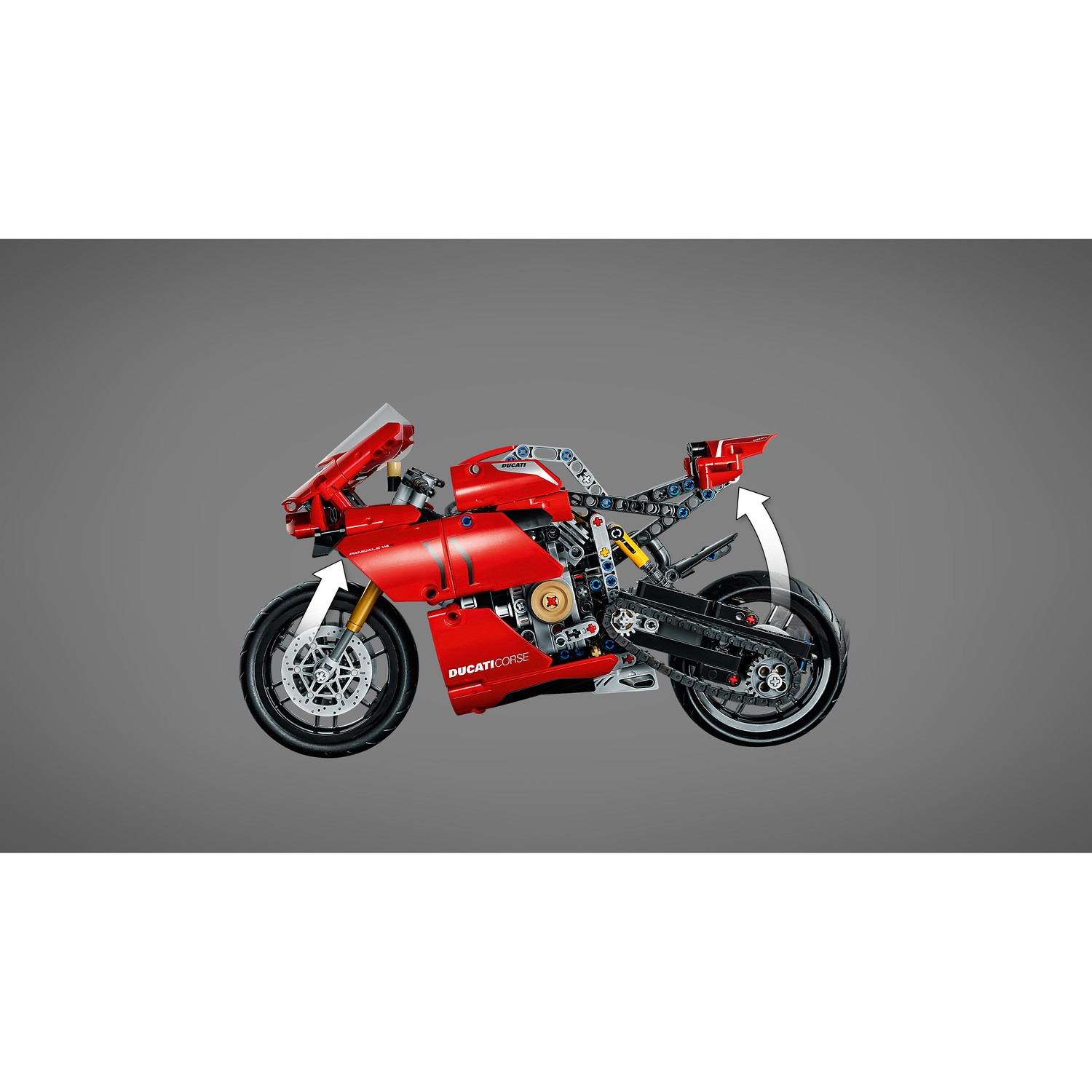 Конструктор LEGO Technic Ducati Panigale V4 R 42107 - фото 15