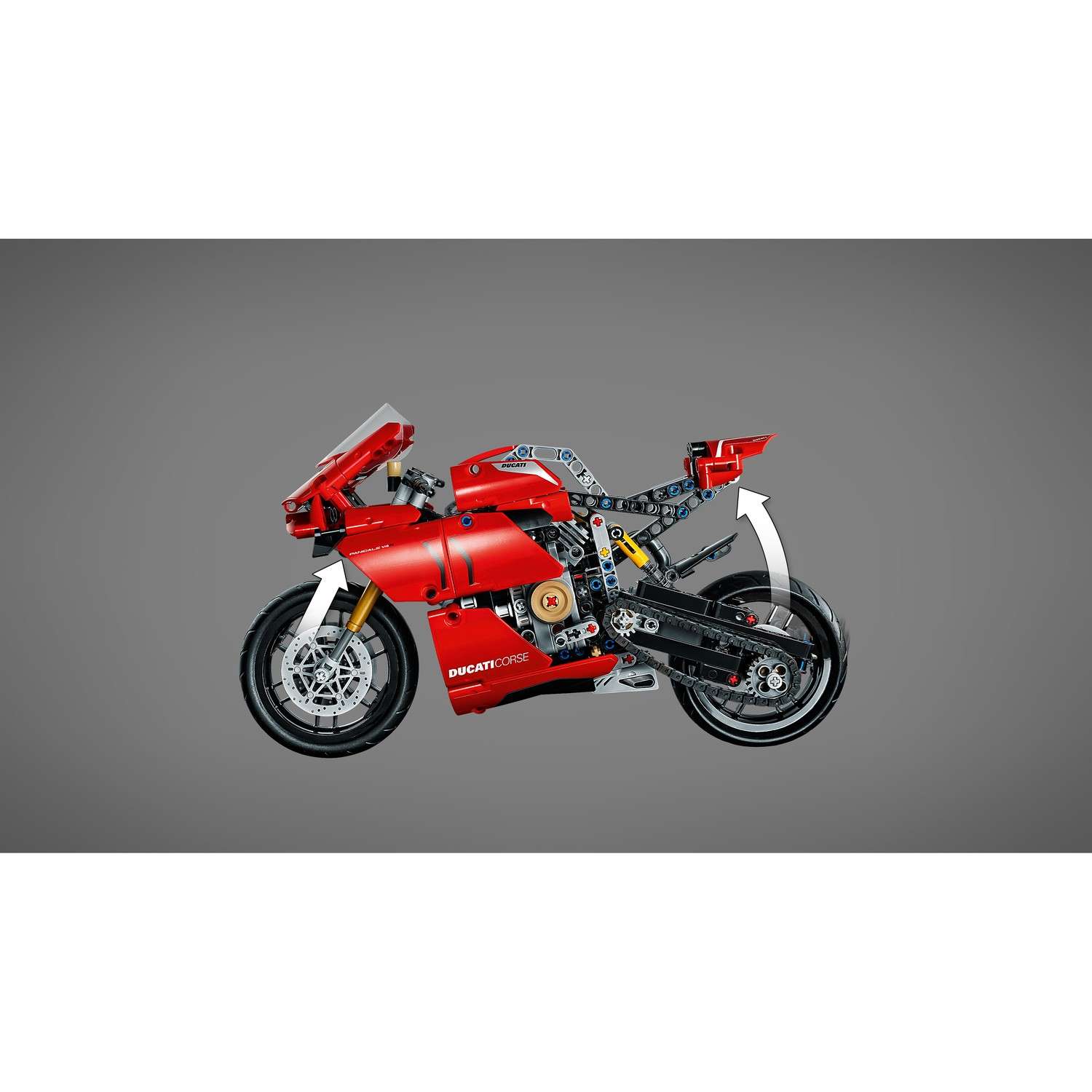 Конструктор LEGO Technic Ducati Panigale V4 R 42107 - фото 15