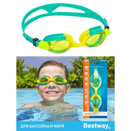 Очки для плавания Bestway Ocean Crest 7+ Голубые