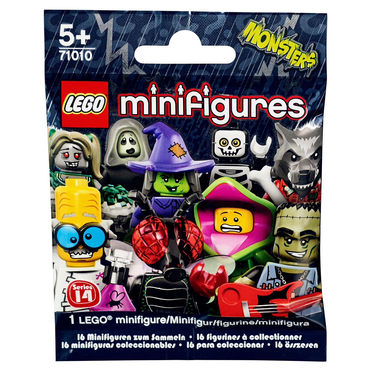 Конструктор LEGO Minifigures серия 14: Монстры (71010) в непрозрачной упаковке (Сюрприз) - фото 2