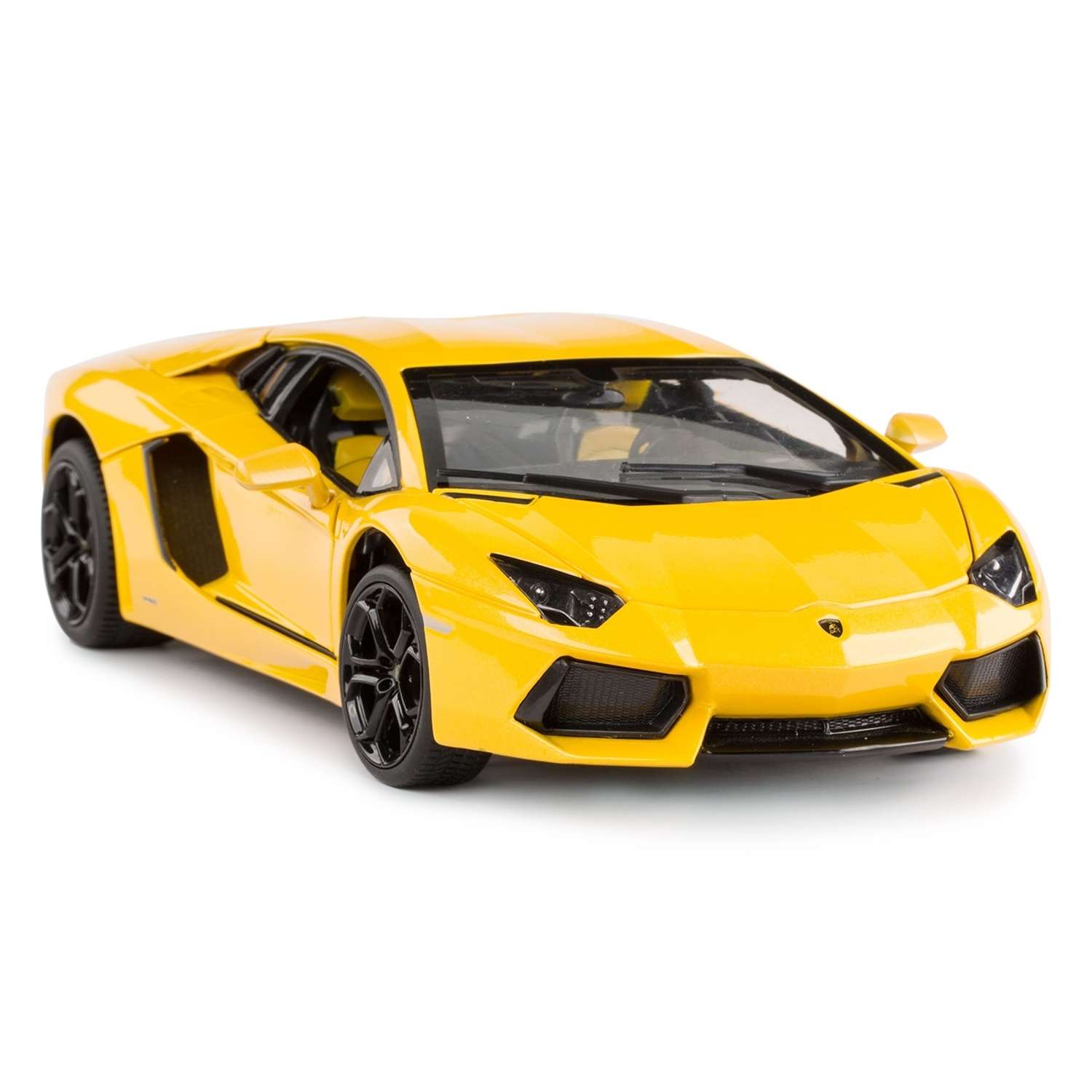 Машинка Rastar Lamborghini LP700 1:18 желтая 61300 - фото 2