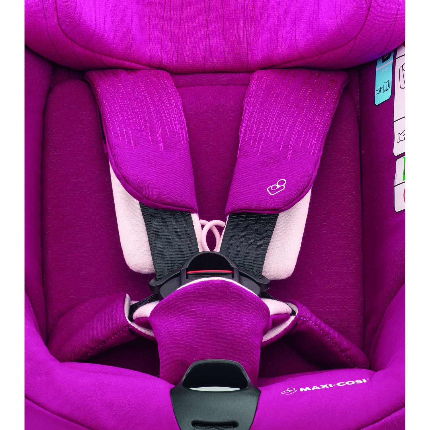 Автокресло Maxi-Cosi Axiss Fix Plus Frequency Pink - фото 10