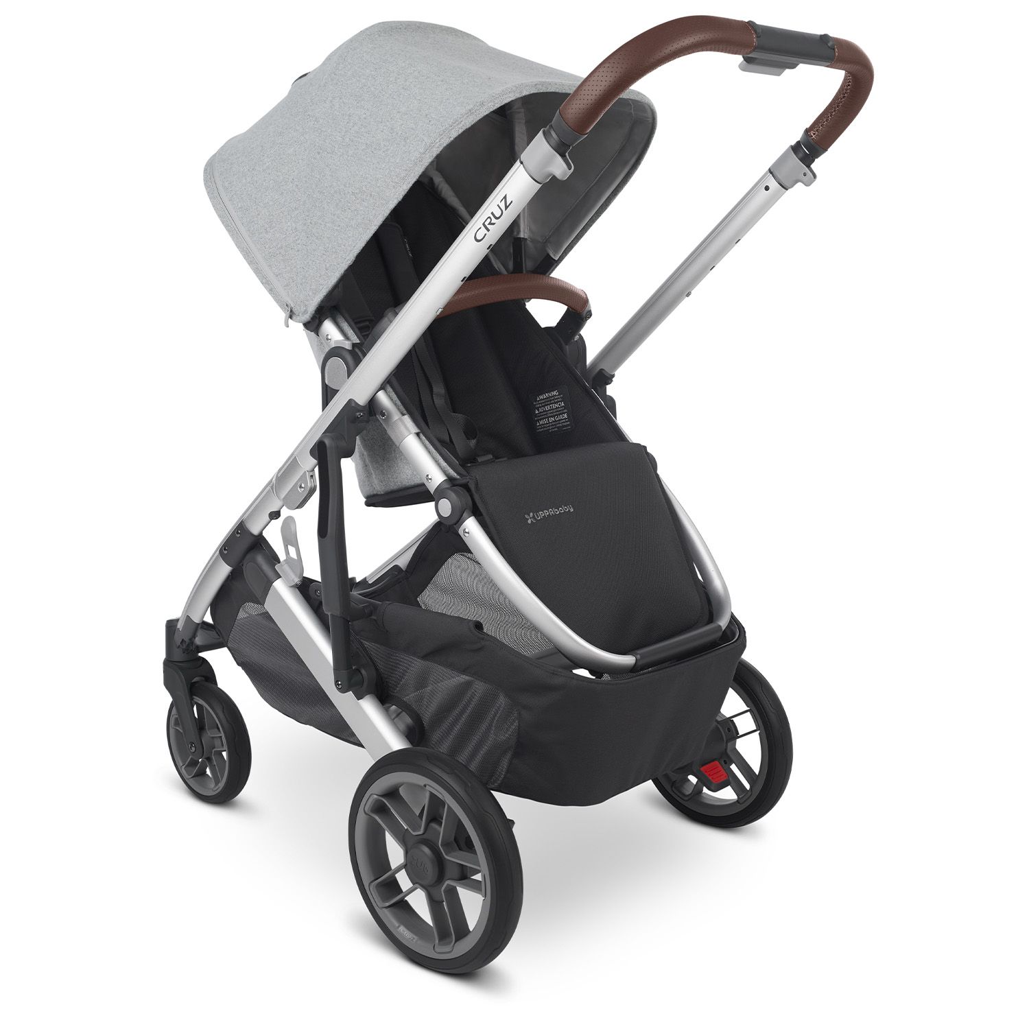 Коляска прогулочная UPPAbaby Cruz V2 Stella серебристый меланж - фото 2