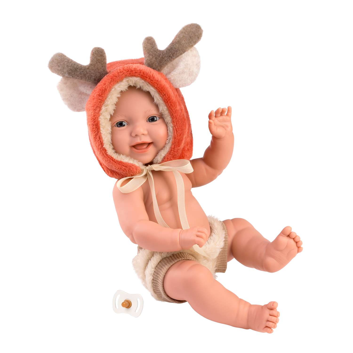 Кукла LLORENS младенец Оленёнок 30 см L 63202 - фото 2