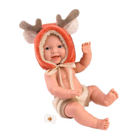 Кукла LLORENS младенец Оленёнок 30 см
