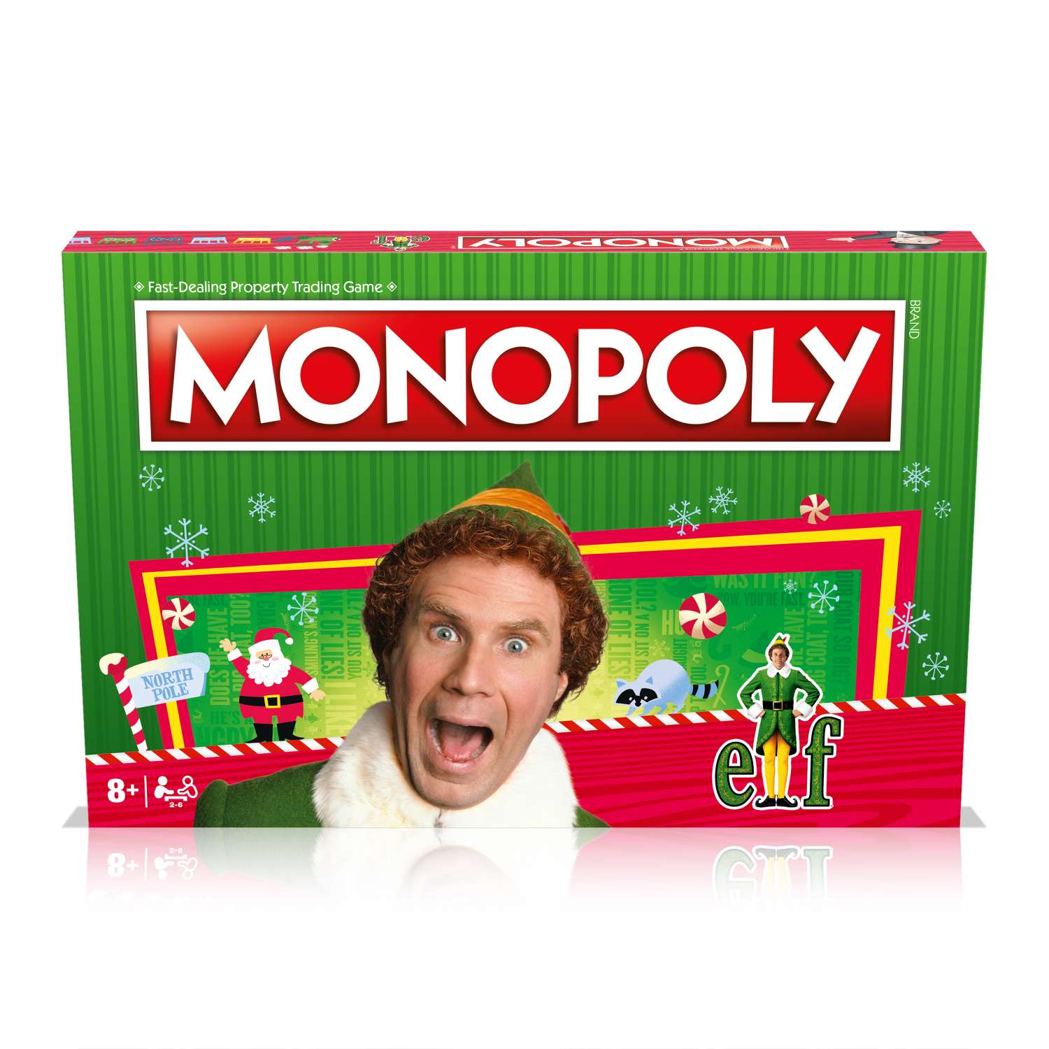 Настольная игра Winning Moves Монополия Elf Эльф на английском языке - фото 1