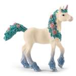 Фигурка SCHLEICH Цветочный единорог жеребенок 70591