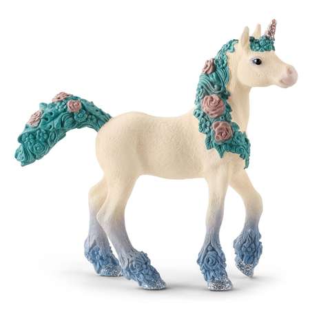 Фигурка SCHLEICH Цветочный единорог жеребенок 70591