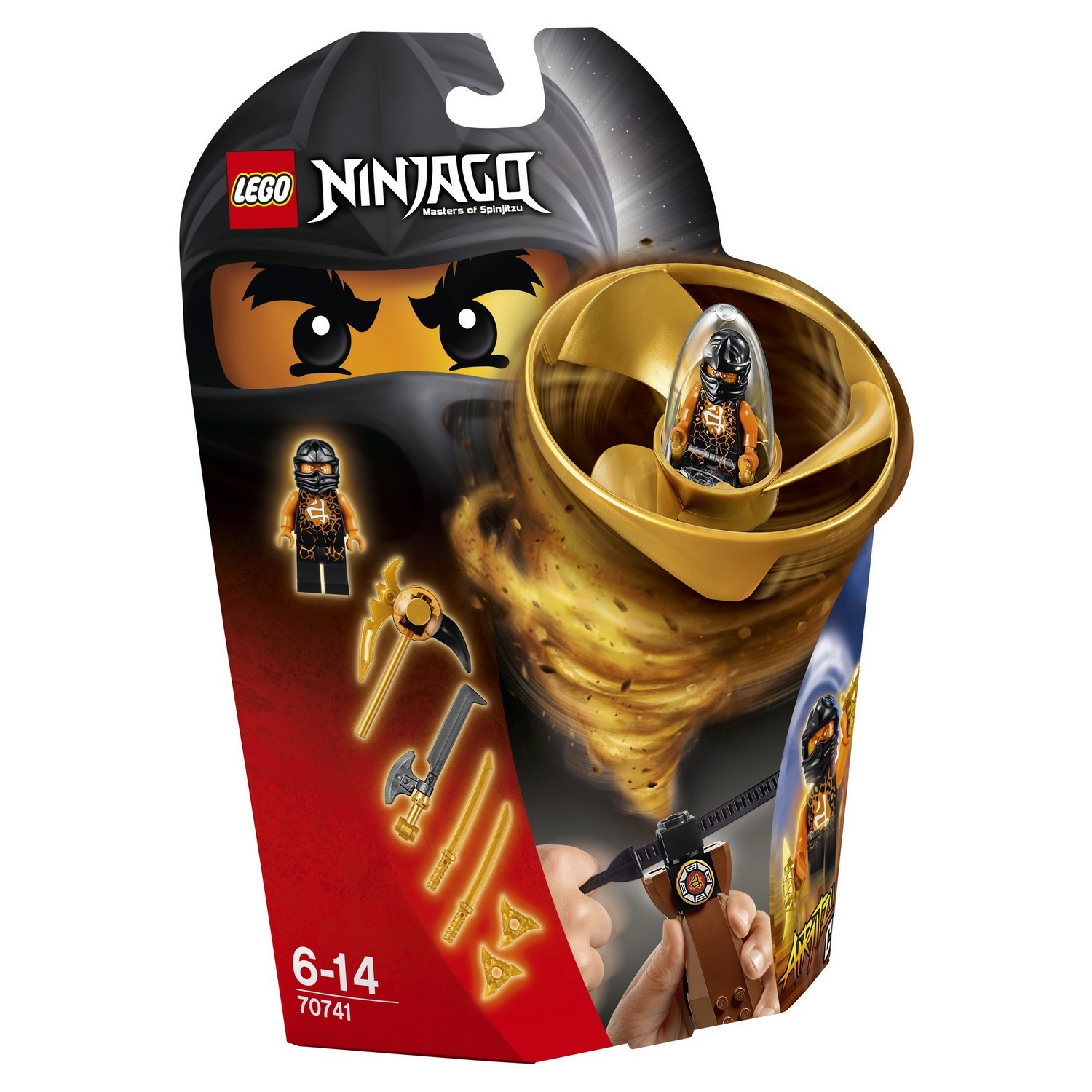 Конструктор LEGO Ninjago Флайер Аэроджитцу Коула (70741) - фото 2