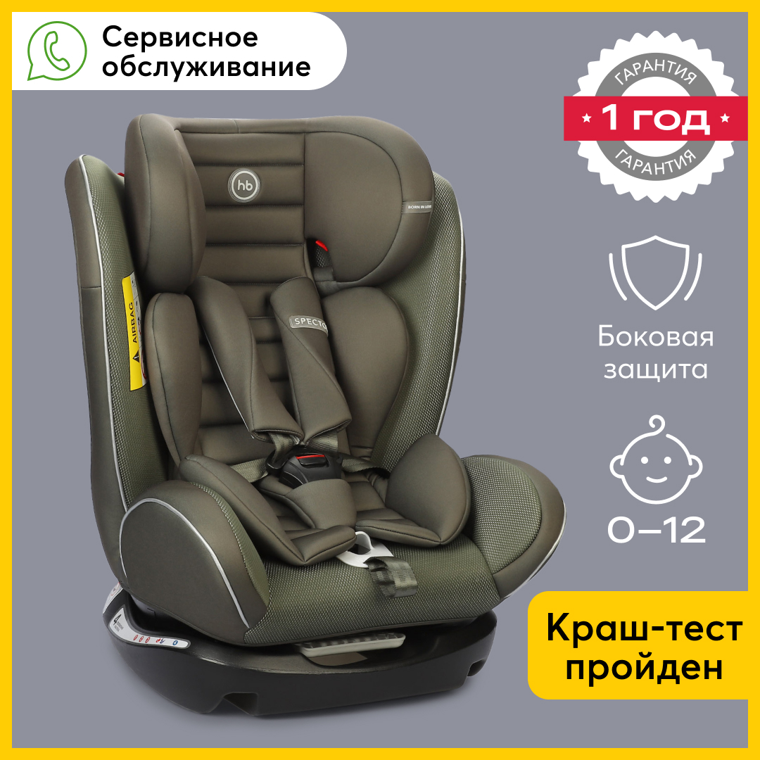 Автокресло Happy Baby Spector Dark Green - фото 2