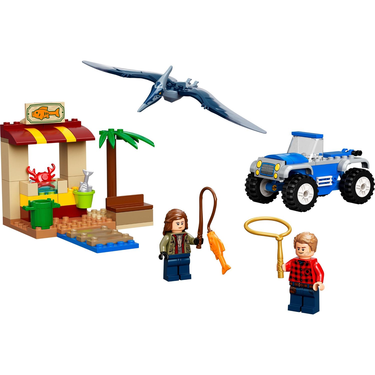 (0+) Конструктор Lego Jurassic World 76943 Погоня за птеранодоном