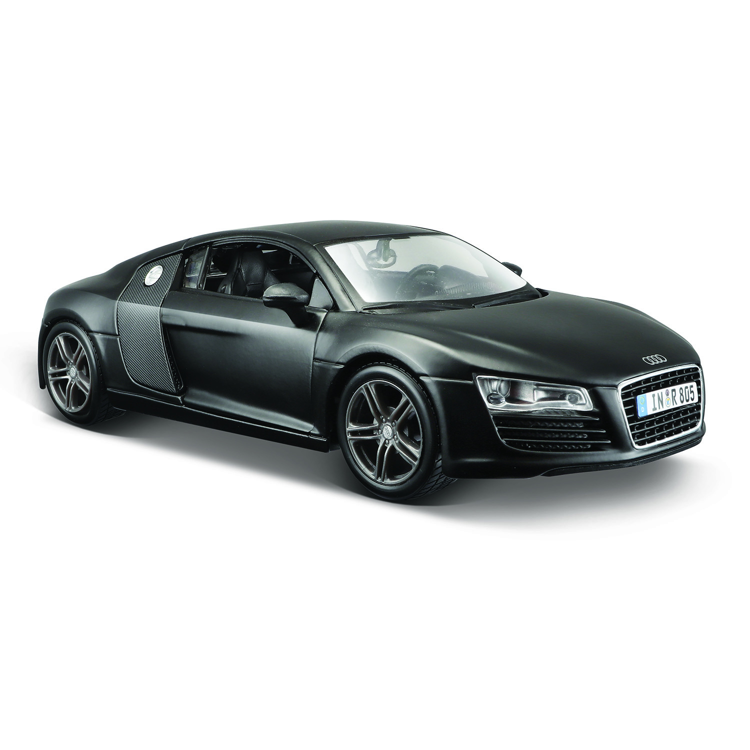 Автомобиль MAISTO Audi Audi R8 1:24 черный 31281DB - фото 1