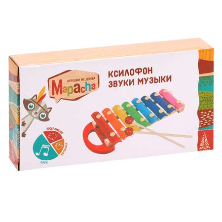 Ксилофон Mapacha Звуки музыки 76765