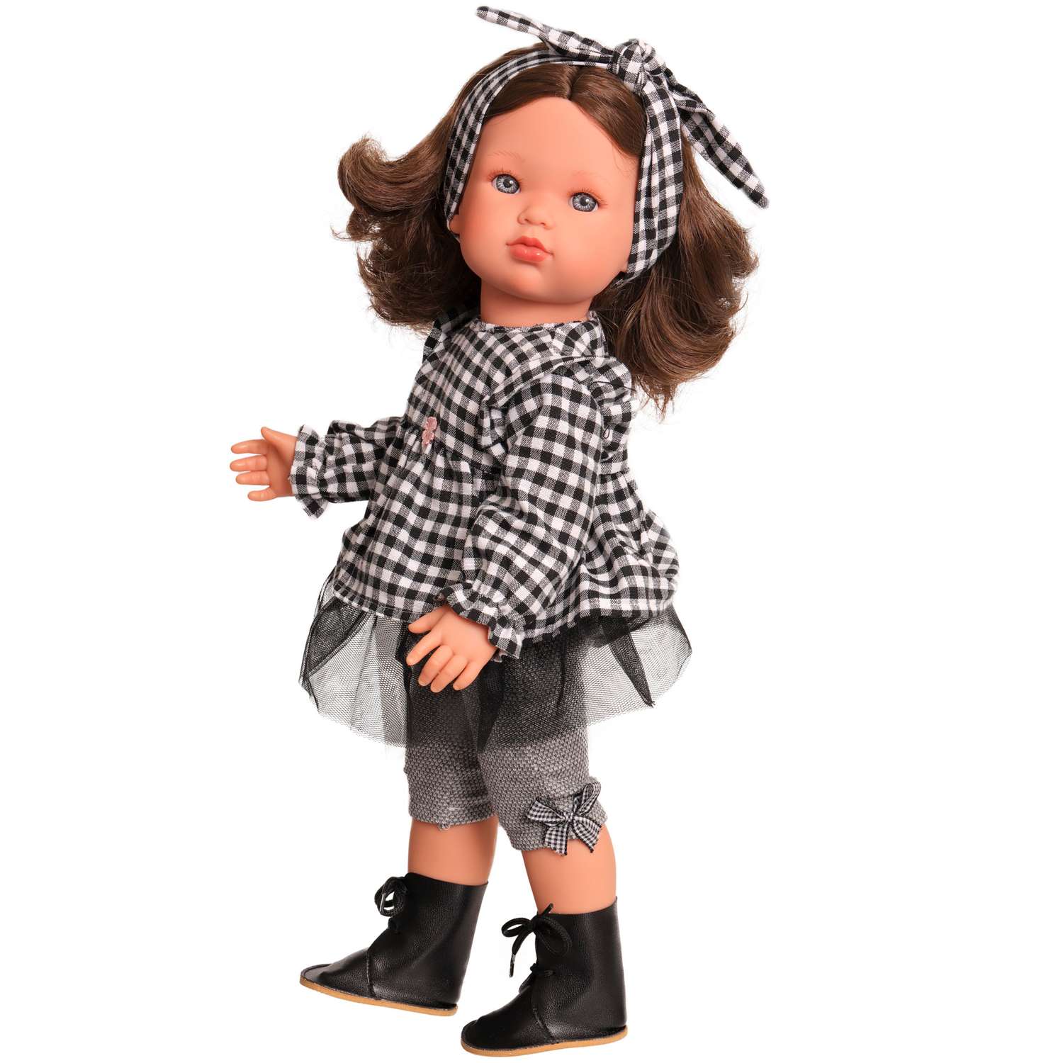 Кукла Antonio Juan Белла в чёрном платье 45 см виниловая 28224 28224 - фото 13