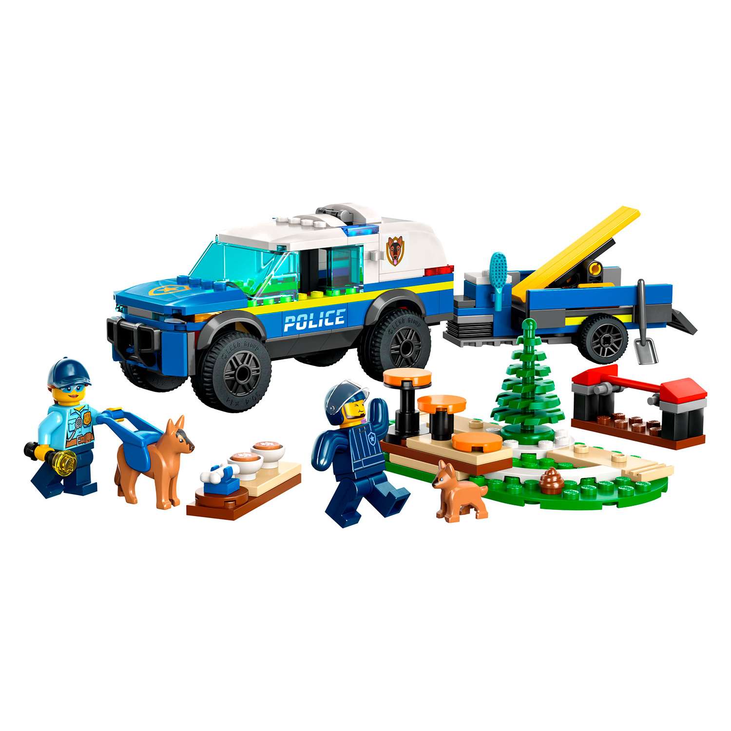Конструктор детский LEGO City Дрессировка собак 60369 - фото 4