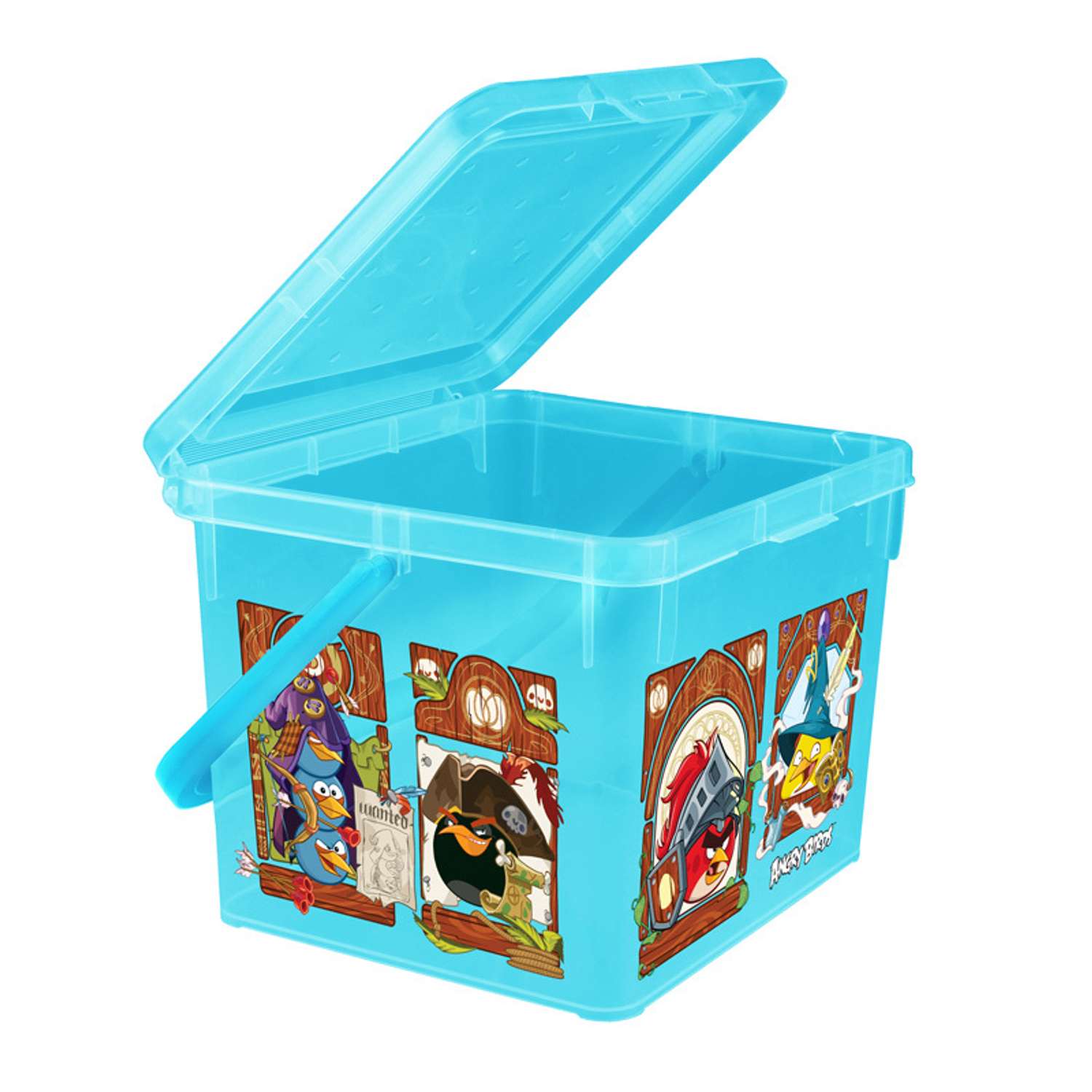 Контейнер для игрушек Пластишка Angry Birds в ассортименте - фото 9