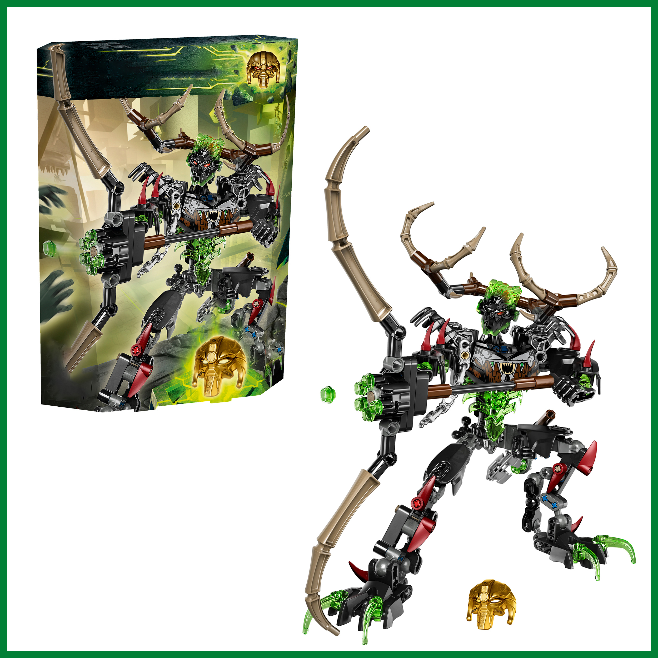 Игрушка LX Конструктор Bionicle Бионикл Биоробот Умарак и Уксар - фото 2