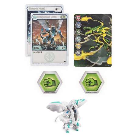 Фигурка-трансформер Bakugan S3 Ультра Dragonoid White 6061538/20132908