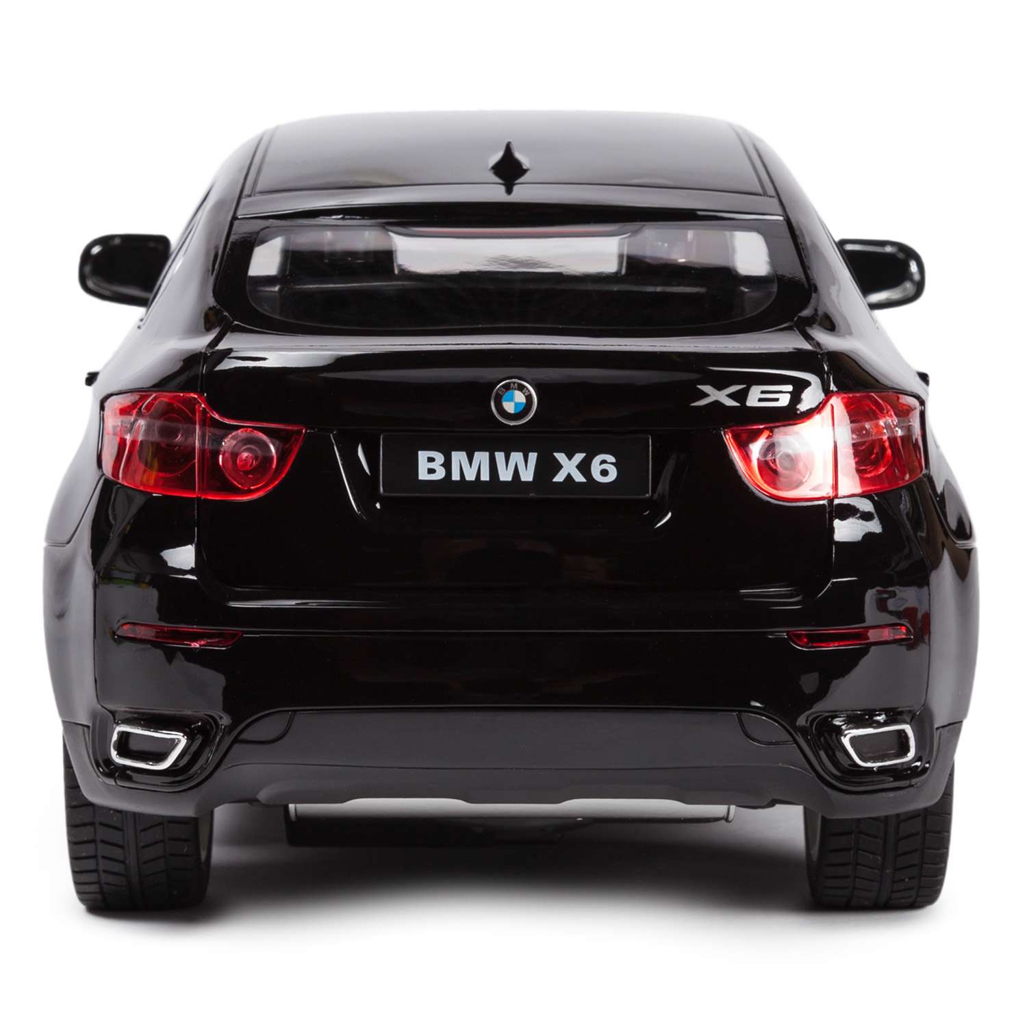 Машинка радиоуправляемая Rastar BMW X6 1:14 чёрная - фото 6